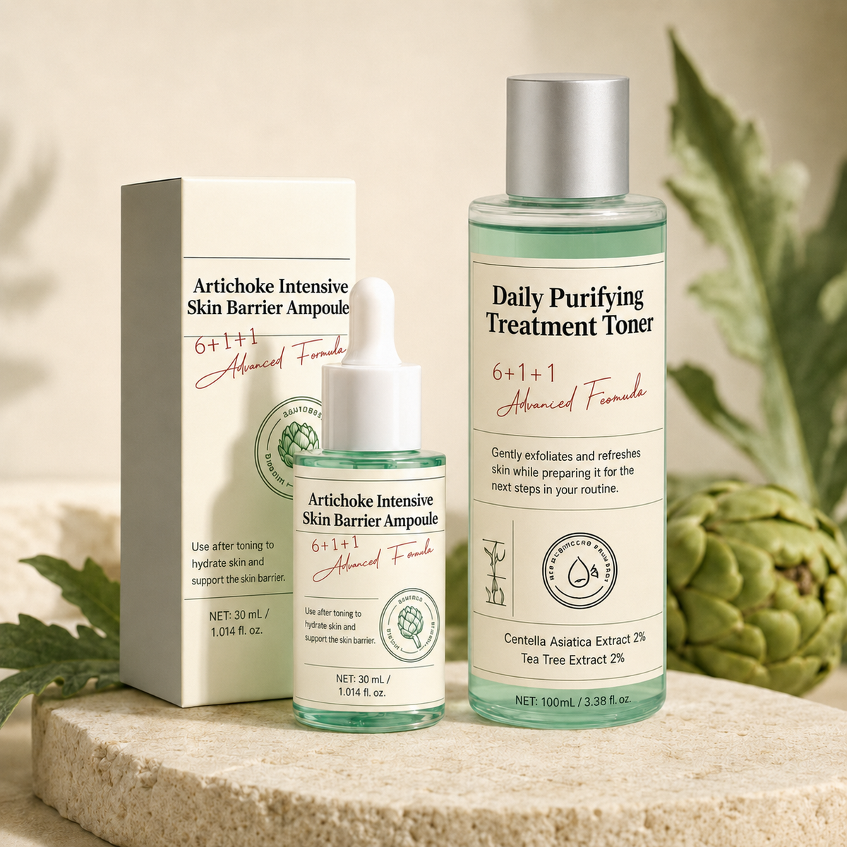 Complete Artichoke Duo 100 mL toner and 30 mL ampoule variant image
