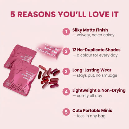 Five reasons you will love the mini matte lipstick set