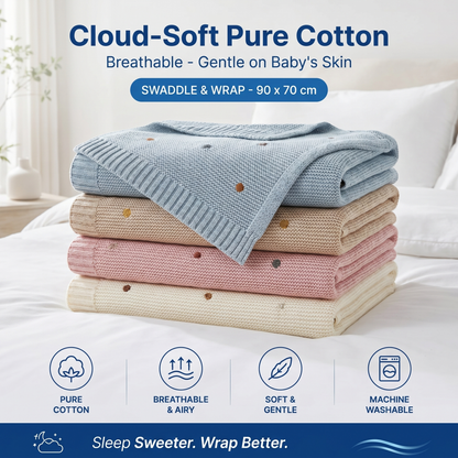 Nestling™ Cloudsoft Knit Baby Blanket