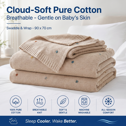 Nestling™ Cloudsoft Knit Baby Blanket
