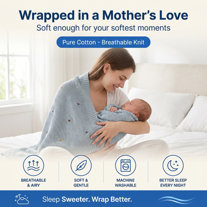 Nestling™ Cloudsoft Knit Baby Blanket