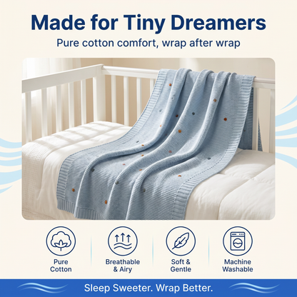 Nestling™ Cloudsoft Knit Baby Blanket