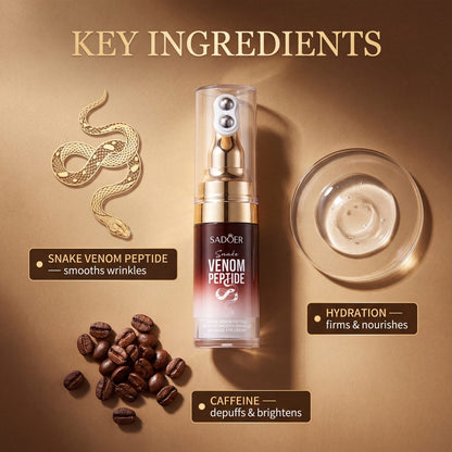 Key ingredients: snake venom peptide, caffeine, hydration
